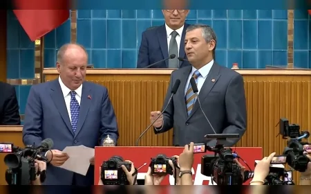 Muharrem İnce, CHP'ye resmen döndü: 'Bu bir geri dönüş değil, kucaklaşmadır'