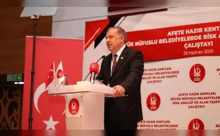 147 Belediyeden Temsilcilerin Katıldığı 'Afete Hazır Kentler' Çalıştayı Ankara’da Yapıldı