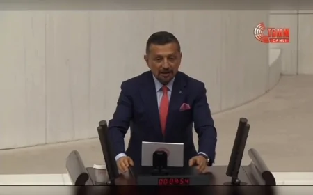 MHP Milletvekili Ahmet Erbaş: "Kuyu kuruyor, sıcaklık düşüyor, geleceğimiz eriyor"