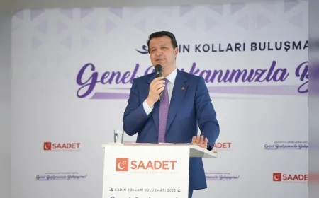 SAADET PARTİSİ LİDERİ ARIKAN: "22 BİN LİRA ASGARİ ÜCRETLE GENÇLER NASIL EVLENSİN"