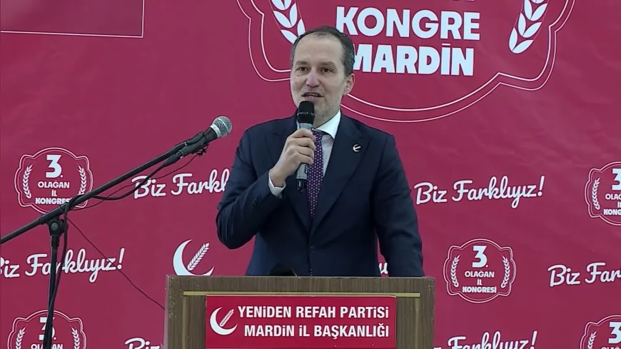 Fatih Erbakan Mardin’de Konuştu: ‘Ekonomide Açılım Yapmayan İktidar Gider, Milli Görüş Gelir’