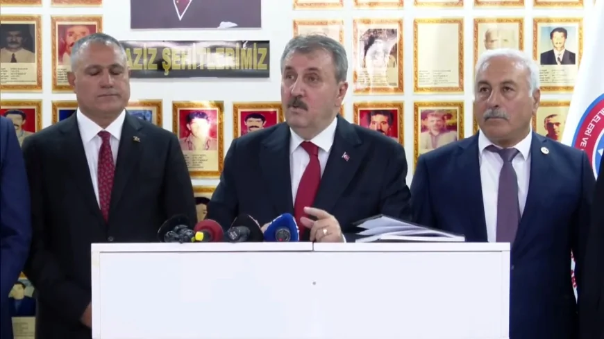 Mustafa Destici Şırnak’ta konuştu: ‘Güvenlik korucularımıza laf edenleri ezeriz, teröre karşı müzakere olmaz’