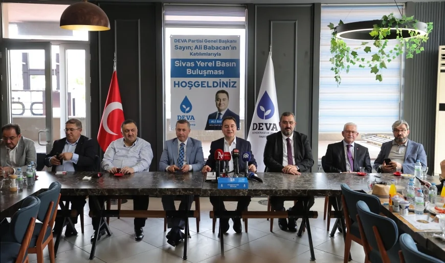 Ali Babacan: ‘Sivas’ta İçme Suyu Sorunu Varken Faize 2 Trilyon Lira Ayırmak Vicdansızlıktır’