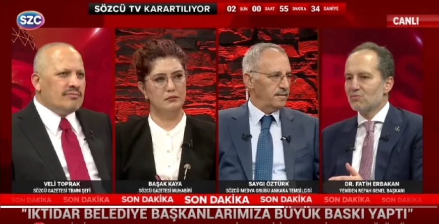 Fatih Erbakan: ‘Öcalan’ın serbest kalması mümkün değil, anayasa değişikliğinin amacı Erdoğan’ın yeniden adaylığı’