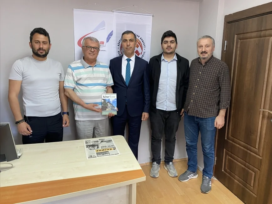 Kastamonu Valiliği Basın Müdürü Hamdi Nalbant’tan Gazeteciler Derneği’ne anlamlı ziyaret