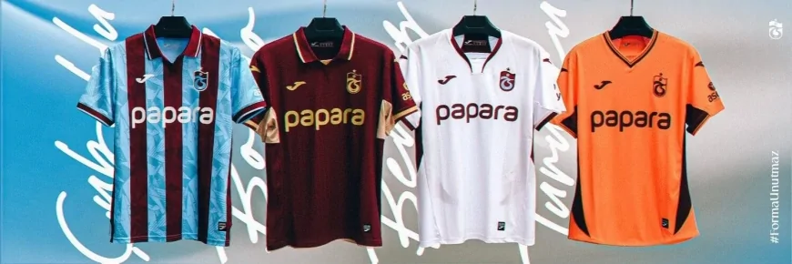 Trabzonspor'un 2025-26 sezonu formaları dünyada bir ilke imza atıyor