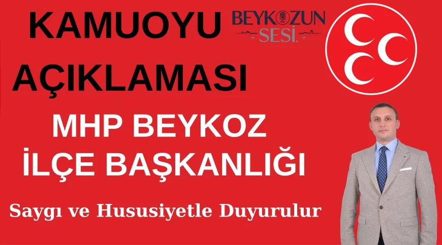 MHP Beykoz İlçe Başkanı Emre Çömlekçi: 'Yalıköy’de ekmek tekneleri bayram öncesi yıkıldı, CHP’li yönetimden açıklama bekliyoruz'