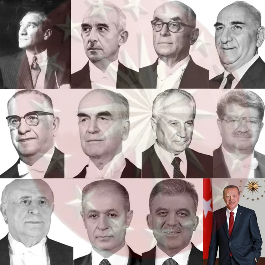 Atatürk'ten Erdoğan'a: Türkiye'yi Yöneten Tüm Cumhurbaşkanları ve Görev Süreleri