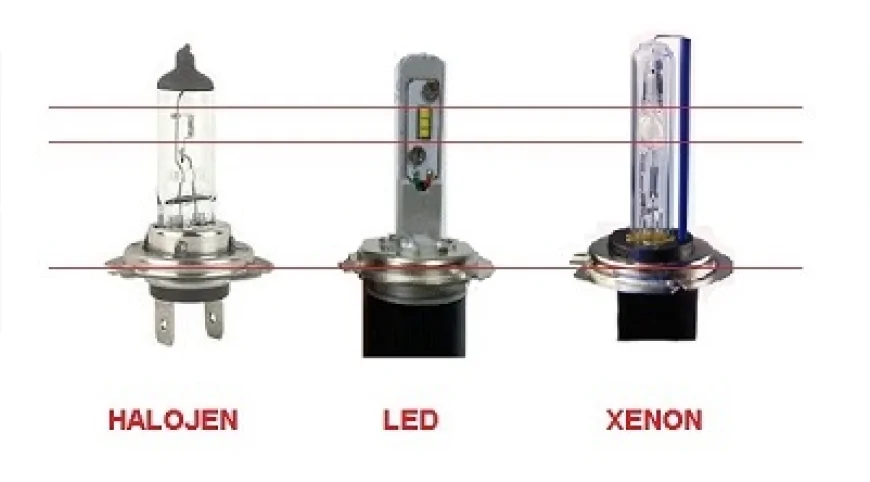 Araç Farlarında Halojen, LED ve Xenon Seçenekleri Arasındaki Farklar Neler?