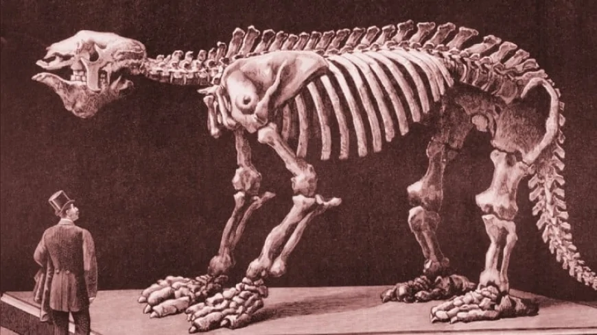 4 Metre Boya Ulaşabilen Dev Tembel Hayvan Megatherium’un Şaşırtıcı Özellikleri
