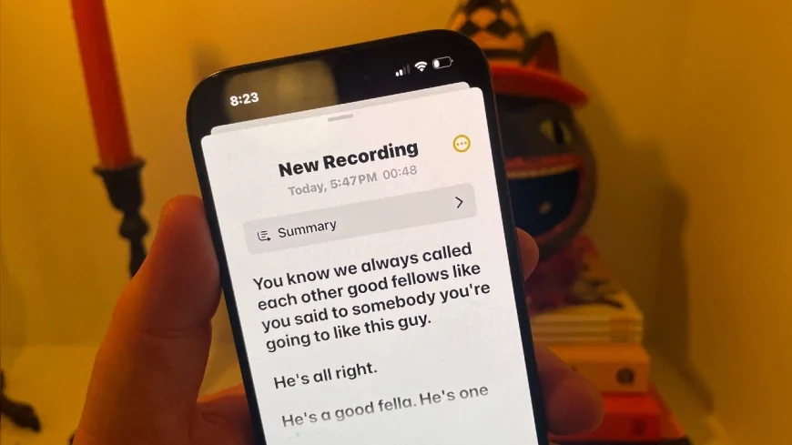 Apple'dan dev adım: Telefon görüşmelerinin özetini yapay zeka çıkaracak