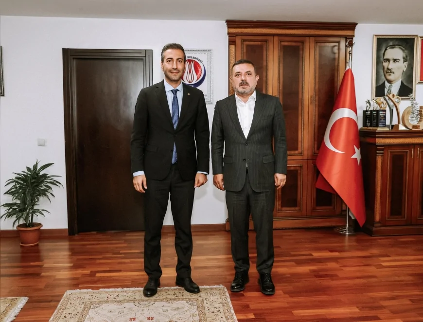 Ankaragücü Başkanı Gazi Ercüment Tekin'den Sincan Belediye Başkanı Murat Ercan’a Özel Ziyaret