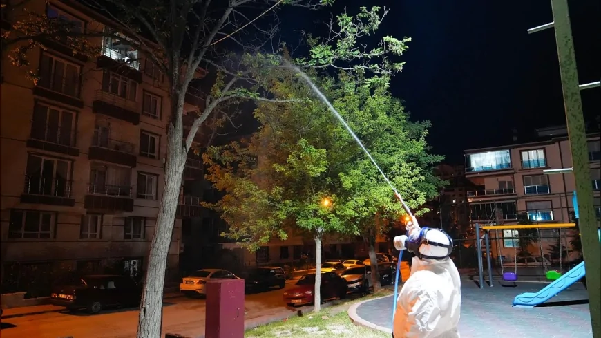 Keçiören’de Yaz Boyunca Sineklere Karşı İlaçlama Seferberliği Başladı