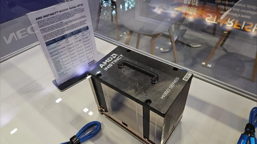 AMD’nin Instinct MI355X GPU’su, 1400W güç tüketimiyle yapay zekada devrim yaratacak