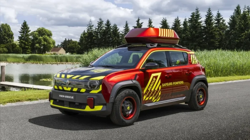 Renault, acil durumlar için geliştirdiği Vision 4rescue konsept aracını tanıttı