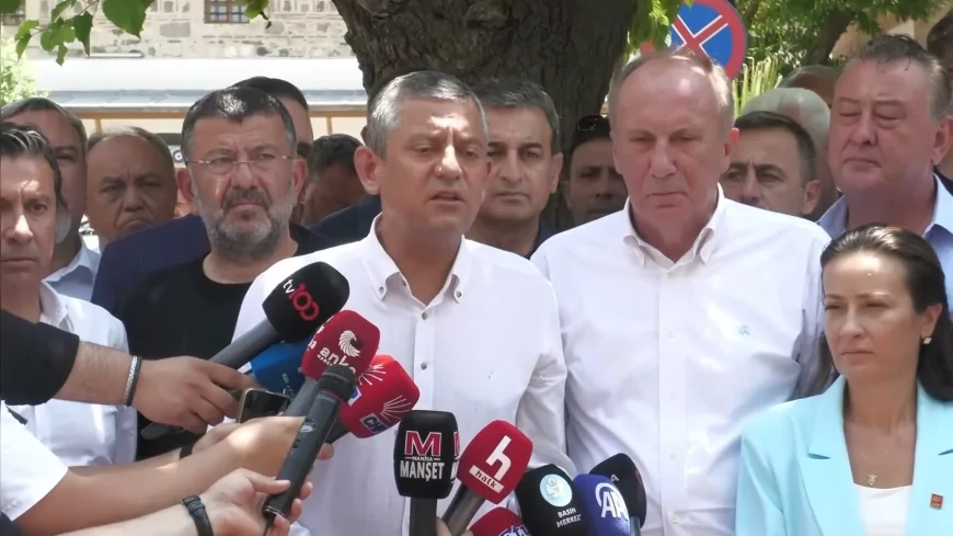 Özgür Özel: 'Filistin meselesi Türkiye'nin ulusal meselesidir, hükümet net tavır almalıdır'