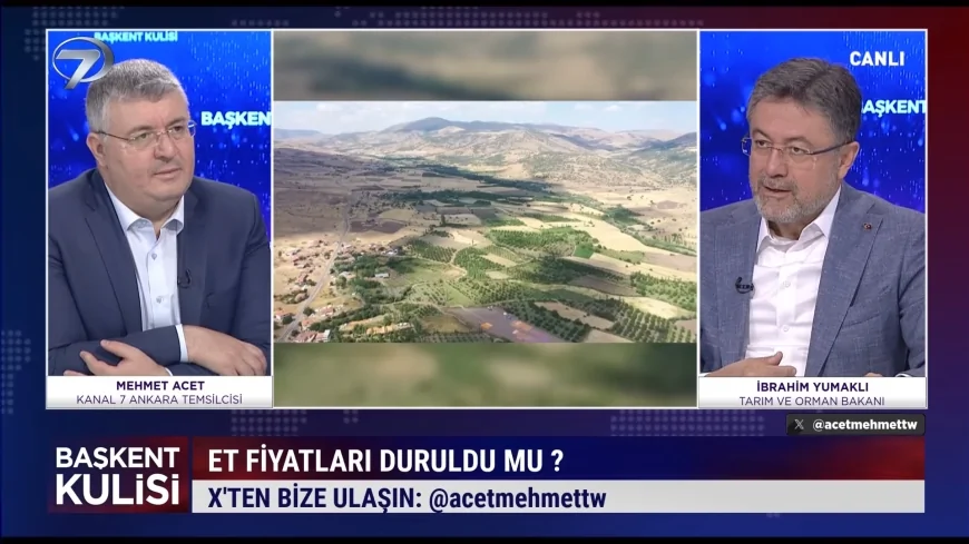 Tarım Bakanı İbrahim Yumaklı: 'Sınırlar kapansa dahi tarımda kendi kendimize yeteriz'
