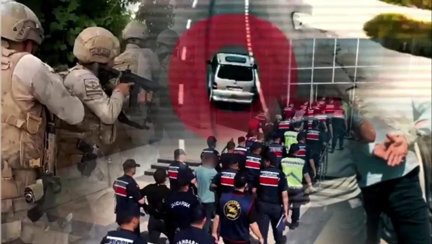 Antalya'da dev narkotik operasyon: 107 torbacı gözaltına alındı, 104’ü tutuklandı