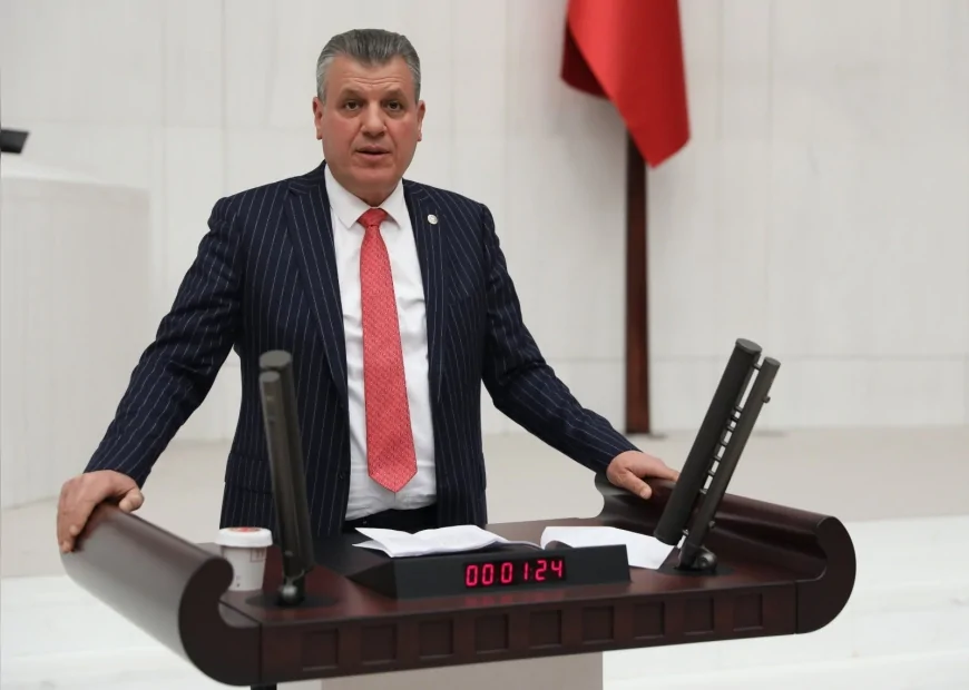 CHP Adana Milletvekili Ayhan Barut: 'Zeytinlikleri, meraları, ormanları yok eden bu yasa teklifini reddediyoruz'