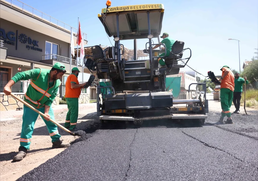 Çankaya’da 15 Sokakta Asfalt Tamamlandı, Belediye Sezon Boyunca Çalışmaları Sürdürecek