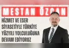 AK Parti’li Mestan Özcan: “Hizmet ve eser siyasetiyle Türkiye Yüzyılı yolculuğuna devam ediyoruz”