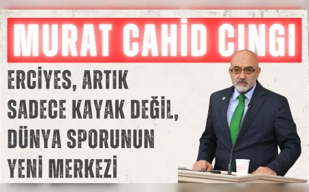 AK Parti Kayseri Milletvekili Murat Cahit Cıngı: "Erciyes, artık sadece kayak değil, dünya sporunun yeni merkezi"