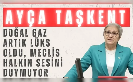 CHP Sakarya Milletvekili Ayça Taşkent: "Doğal gaz artık lüks oldu, Meclis halkın sesini duymuyor"