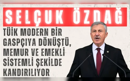 Yeni Yol Partili Selçuk Özdağ: “TÜİK modern bir gaspçıya dönüştü, memur ve emekli sistemli şekilde kandırılıyor”