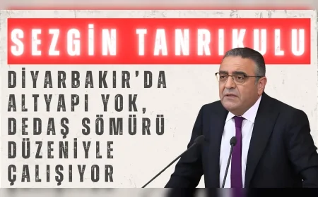 CHP Diyarbakır Milletvekili Sezgin Tanrıkulu: "Diyarbakır’da altyapı yok, DEDAŞ sömürü düzeniyle çalışıyor"