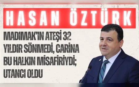 CHP’li Hasan Öztürk: “Madımak’ın ateşi 32 yıldır sönmedi, Carina bu halkın misafiriydi; utancı oldu”