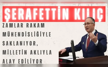 Saadet Partili Şerafettin Kılıç: "Zamlar rakam mühendisliğiyle saklanıyor, milletin aklıyla alay ediliyor"