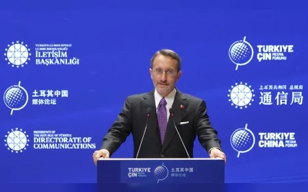 Prof. Dr. Fahrettin Altun: "Türkiye ve Çin medyası ortak değerler üzerinden yeni işbirlikleri kurmalı"