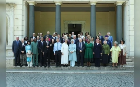Emine Erdoğan Vatikan’da: “Dünya beşten büyüktür, bu mazlumların manifestosudur”