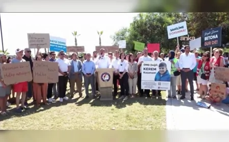 CHP'li Cavit Arı: "Turizm Bakanı, yargı kararını hiçe sayarak kıyıları otellere tahsis ediyor"