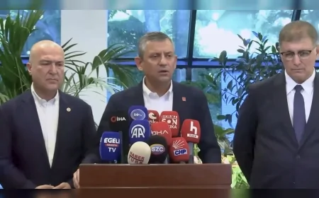 Özgür Özel: "Gözaltılar algı operasyonu, adil ve tutuksuz yargılama talep ediyoruz"