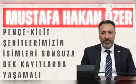 AK Parti Konya Milletvekili Mustafa Hakan Özer: “Pençe-Kilit şehitlerimizin isimleri sonsuza dek kayıtlarda yaşamalı”