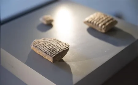 Türkiye, Irak’a ait 6 çivi yazılı kil tableti törenle teslim etti