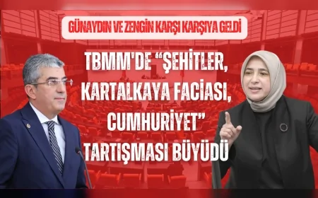 TBMM'de “şehitler, Kartalkaya faciası, cumhuriyet” tartışması büyüdü: Zengin ve Günaydın karşı karşıya geldi