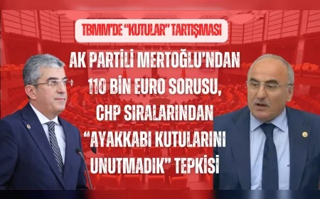 TBMM’de “kutular” tartışması: AK Partili Mertoğlu’ndan 110 bin euro sorusu, CHP sıralarından “Ayakkabı kutularını unutmadık” tepkisi
