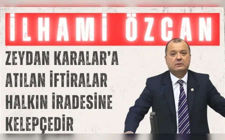 CHP’li İlhami Özcan Aygun: “Zeydan Karalar’a atılan iftiralar halkın iradesine kelepçedir”