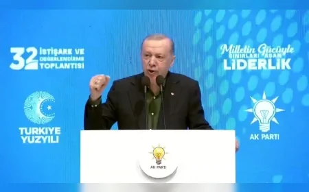 Erdoğan: "47 yıllık terör belası sona erme sürecine girmiştir"