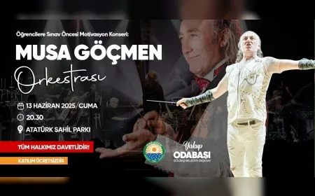 YKS ve LGS öğrencilerine moral için Gölbaşı’nda ücretsiz konser düzenlenecek