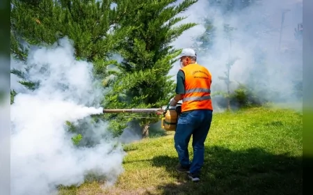 Gölbaşı’nda sivrisinek ve haşere kaynaklı hastalıklara karşı ilaçlama yoğunlaştı