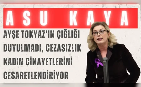 CHP’li Asu Kaya: “Ayşe Tokyaz’ın çığlığı duyulmadı, cezasızlık kadın cinayetlerini cesaretlendiriyor”