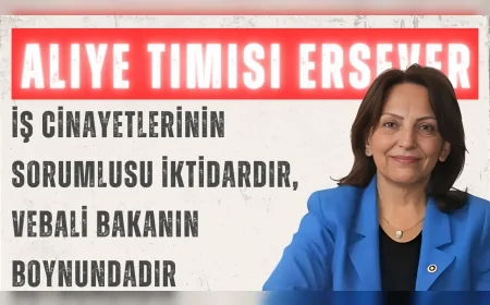 CHP’li Aliye Timisi Ersever: “İş cinayetlerinin sorumlusu iktidardır, vebali Bakanın boynundadır”
