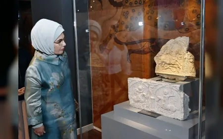 Emine Erdoğan: "Anadolu Selçukluları’nın mirasını görmek isteyenleri sergiye bekliyoruz"
