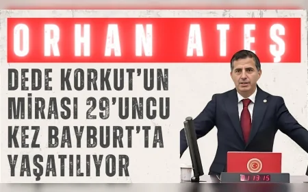 AK Parti Bayburt Milletvekili Orhan Ateş: "Dede Korkut’un mirası 29’uncu kez Bayburt’ta yaşatılıyor"