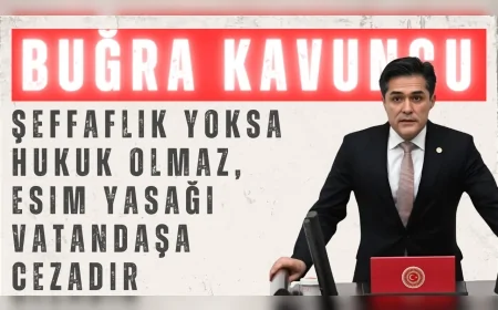 İYİ Parti Grup Başkanvekili Buğra Kavuncu: “Şeffaflık yoksa hukuk olmaz, eSIM yasağı vatandaşa cezadır”