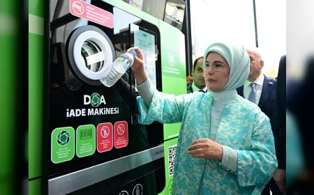 Emine Erdoğan: “DOA sistemi çevreyle uyumlu yaşamın uygulanabilir bir gerçek olduğunu gösteriyor”