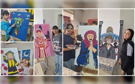 Filistinli çocuklar için Türkiye’de yaz okulu programı başlatıldı: Kültürel ve sosyal gelişim hedefleniyor